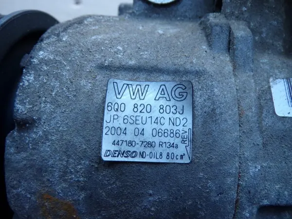 Gebrauchter AC-Kompressor OEM 6Q0820803J - Volkswagen image 5