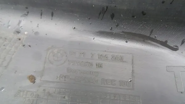 Left Front Anticorrosive Wheel Arch BMW 1, OEM 51717166243 image 10