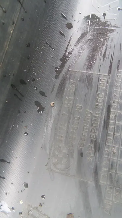 Left Front Anticorrosive Wheel Arch BMW 1, OEM 51717166243 image 8