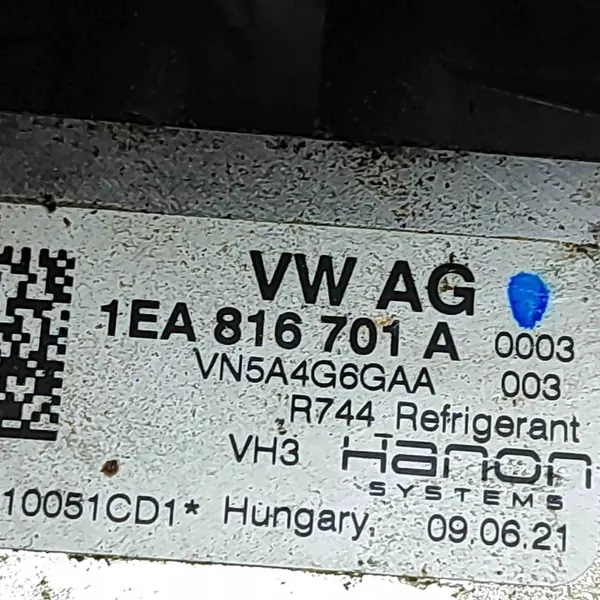Válvula de expansión A/C Skoda Enyaq iV 2021 OEM 1EA816701A image 6