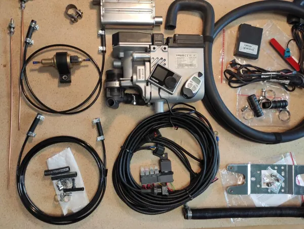 Webasto Diesel Pilot T100HTM + Multicontrol Thermo Top C Set image 9