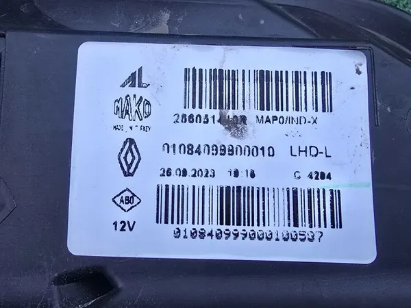 RENAULTCLIOLEDDRLLEWYPRAWY DRL LED Esquerdo & Direito image 8