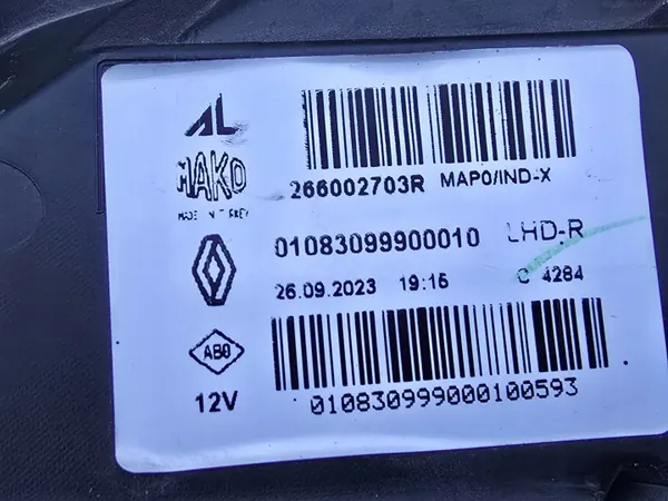 RENAULTCLIOLEDDRLLEWYPRAWY DRL LED Esquerdo & Direito image 9