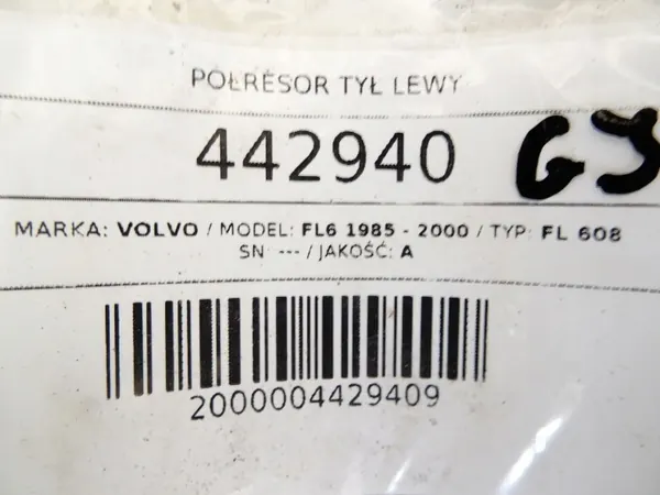 OEM LORK-857-542081 Left Rear Leaf Spring Volvo FL6 image 5