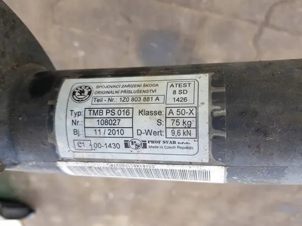 OEM 1Z0803881A hinauskoukku Skoda Octavia II:lle image 7