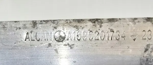 Rinforzo paraurti anteriore Mercedes W245 07r A1696201734 image 3