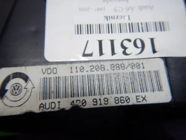 OEM Zawada-163117- Kombiinstrument Audi A6 C5 97-01 image 3
