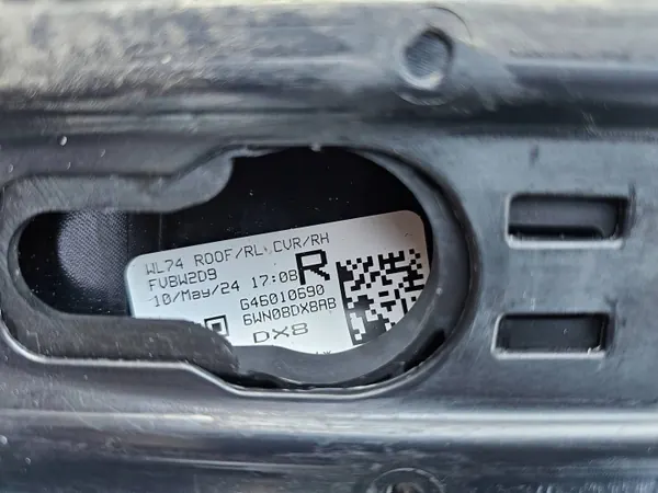 Jeep Grand Cherokee WL Dakdragers OEM 6WN09DX8AB image 5