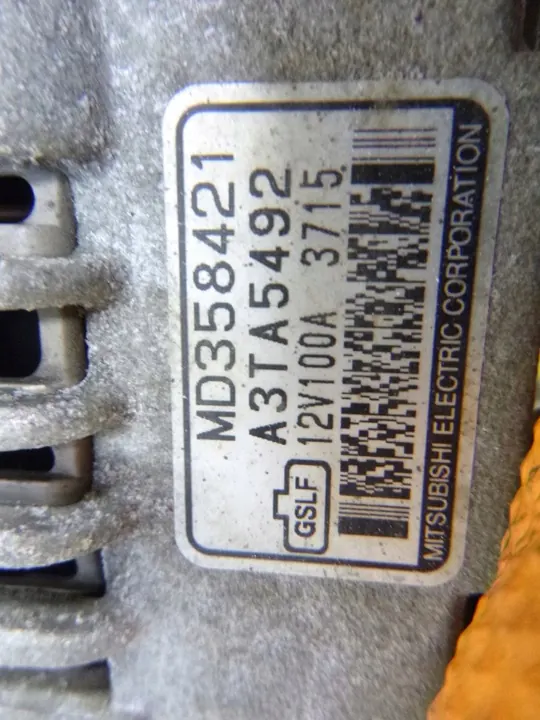 Alternador Mitsubishi MD358421 image 6
