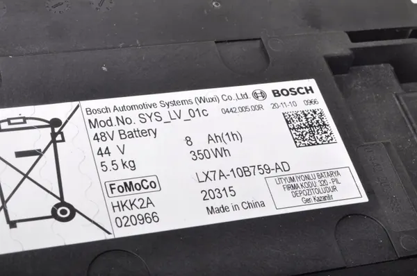 Batería Ford OE OEM LX7A-10B759-AD 8Ah Usada image 5