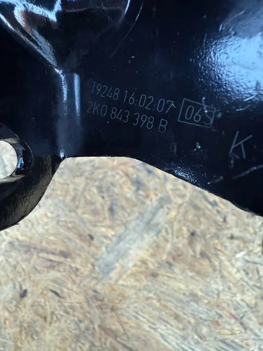 Nedre guide skjutdörr Volkswagen Caddy 2K0843398B image 2