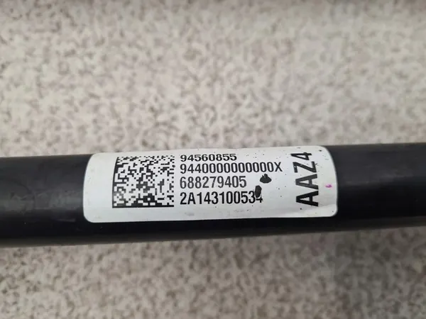 OPEL MOKKA I 4x4 Arbre de Transmission Arrière 94560855 image 7