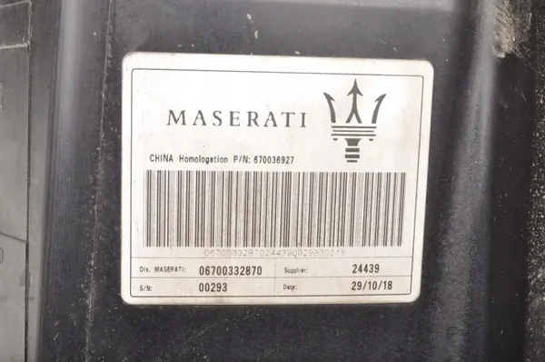 Maserati Levante SQ4 3.0 Koolstoffilter OEM 6700332870 image 5