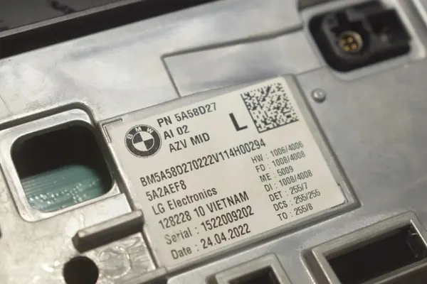 BMW 5A58D27 Multifunktionsdisplay OEM image 7