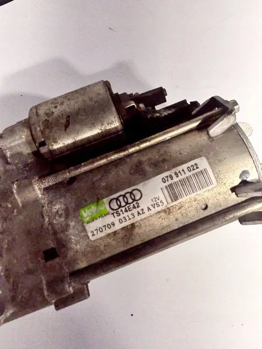 Audi A4 S4 B8 2011 Motor de arranque S-TRONIC 3.0TFSI OEM 079911022 image 3