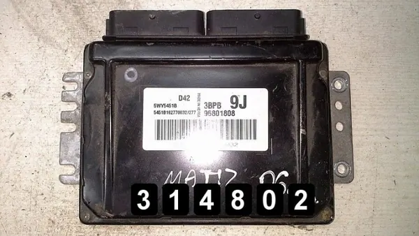 ECU Chevrolet Matiz OEM AM-314802 Modelo 2006 image 2