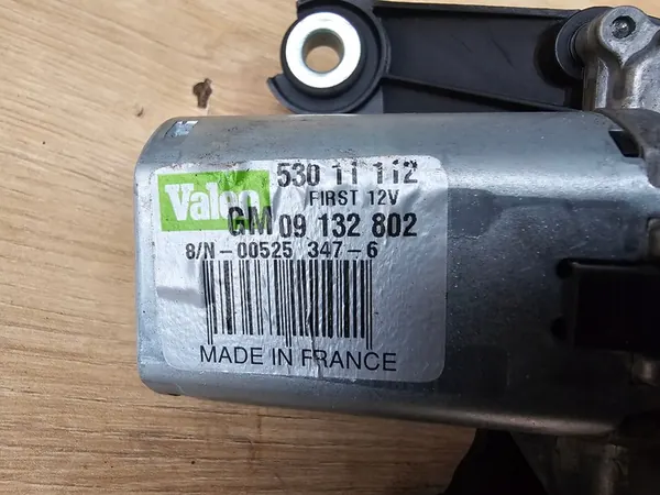 Heckwischermotor Opel Corsa C 09132802 image 3