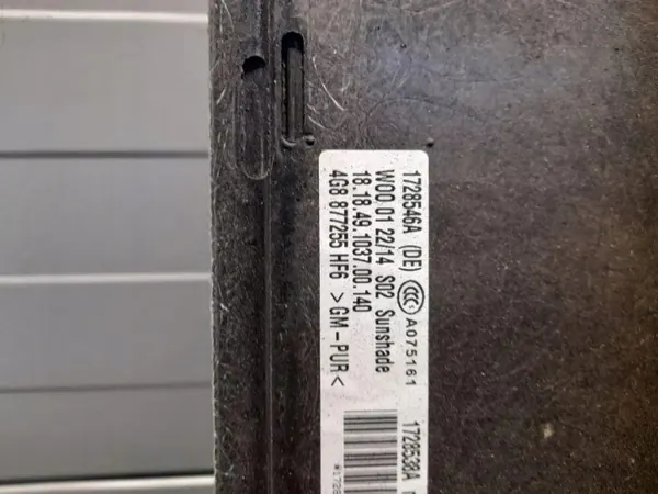 Techo Solar Audi A6 C7 OEM 4G8959591 Completo image 7