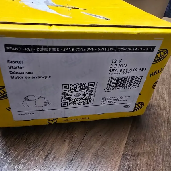 Arrancador Hella 8EA 011 610-151 image 6