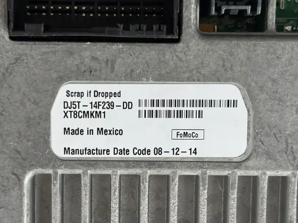 OEM CJ5T-18B955-FD displayscherm voor Ford Focus C-Max image 5