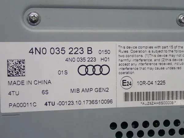 Bang & Olufsen Förstärkare Audi A7 S7 OEM 4N0035223B image 6
