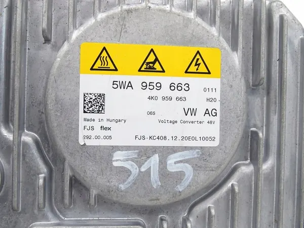 Module Convertisseur Tension OEM 5WA959663 Audi A3 image 6