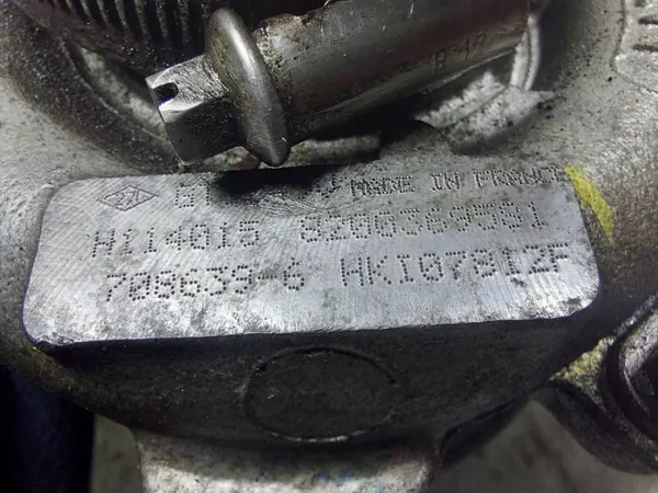 Turboahtim OEM 8200369581 Renault Scenic II 1.9 DCI image 5