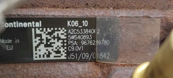 Ruiskutuspumppu OEM A2C53384062 1.6 HDI TDCI:lle image 6