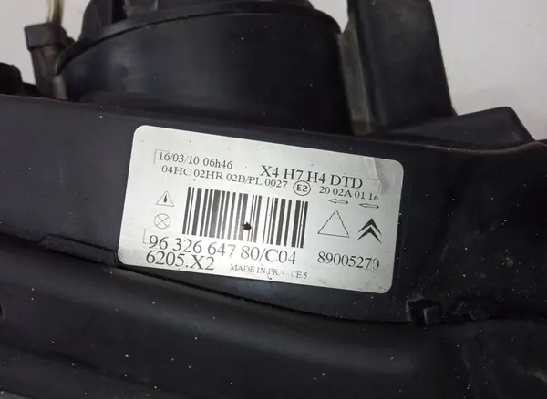 Farol Dianteiro Direito Citroen C5 image 7