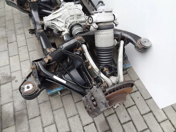 Complete Suspension Knuckle Shock Absorber Rear 3.0 TDI Touareg 7P image 3