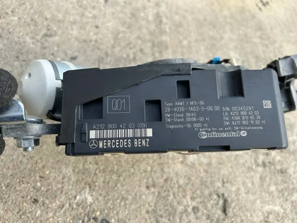 Mercedes W212 bakluckelåsaktuatör OEM asdW212QQ image 3