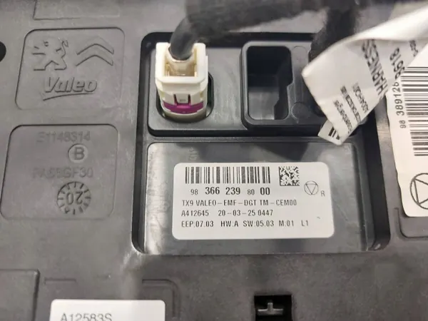 Écran Radio OEM 9838912880 pour Citroen C3 III image 4