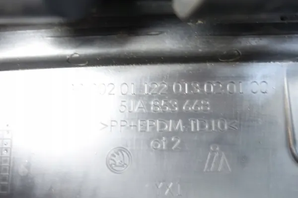 Garniture de Calandre Avant Skoda Rapid 5JA OEM 5JA853668 image 8