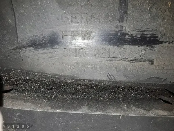 2004 Audi TT Arc Insert 8N0821172B image 3