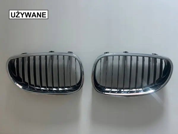 BMW 5 Series E60 E61 Front Bumper Grilles OEM image 2