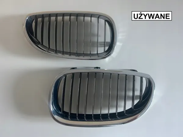 BMW 5 Series E60 E61 Front Bumper Grilles OEM image 3
