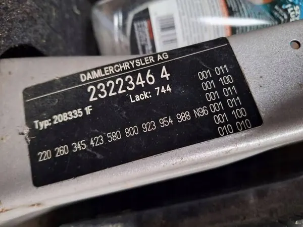 Mercedes Motorcomputer A0285454232 voor C180 1.8B image 5