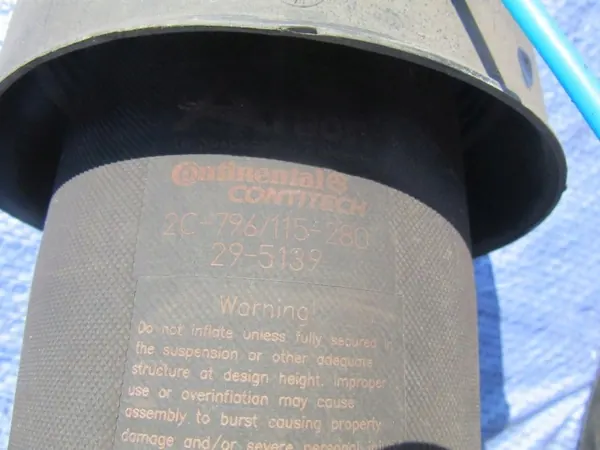 BMW X6 E71 2009 Bolsa de Aire Trasera OEM 4x4OE003604 image 9