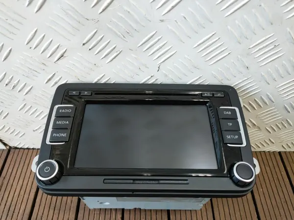 Rádio CD OEM 3C8035195H para VW Scirocco III 08-17 image 2