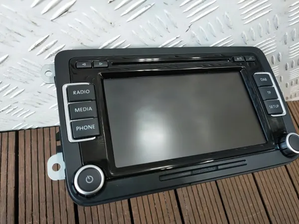 Rádio CD OEM 3C8035195H para VW Scirocco III 08-17 image 3