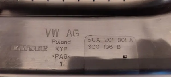 Kolfilter OEM 5QA201801A för VW Tiguan Allspace image 4