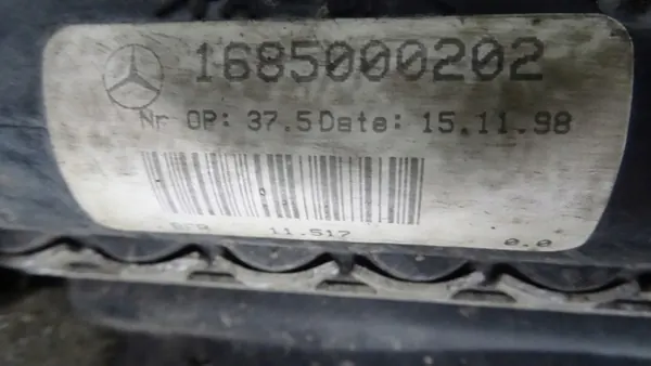 MERCEDES W168 1.4 16V Kylarrubrik 1685000202 image 8