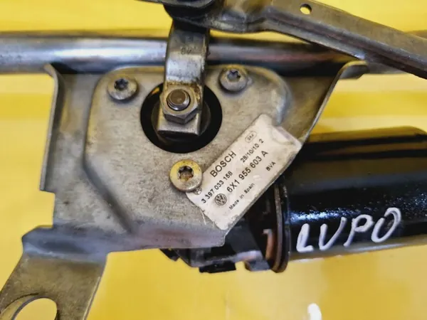 Tuulilasinpyyhkijän moottorin mekanismi eteen VW Lupo 6X1955603A image 7