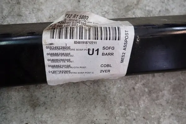 Poutre d'essieu arrière AFO7120 pour Ducato Jumper Boxer Movano image 7