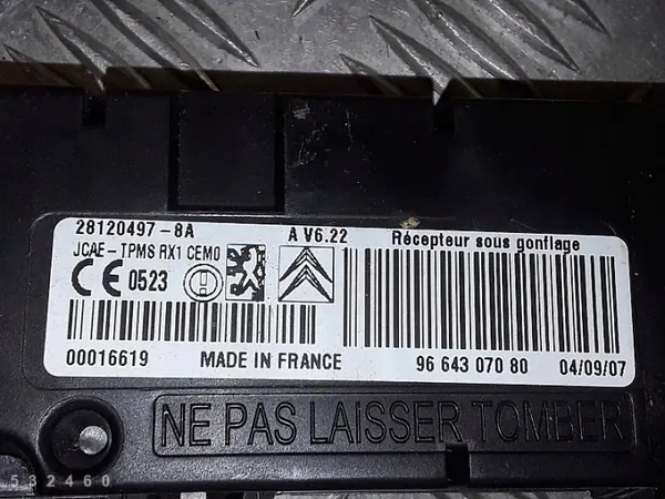 2007 Peugeot 308 ECU 9664307080 Occasion image 4