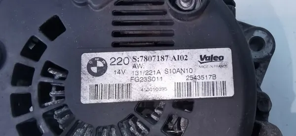 ALTERNATOR 7807187 BMW 7 F01 F02 3.0 D image 4