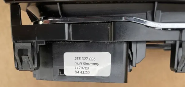 Skoda Ram Panel OEM 566863212A Piano Svart image 4