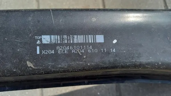 MERCEDES GLK 204 Feixe do Para-choque Traseiro image 2