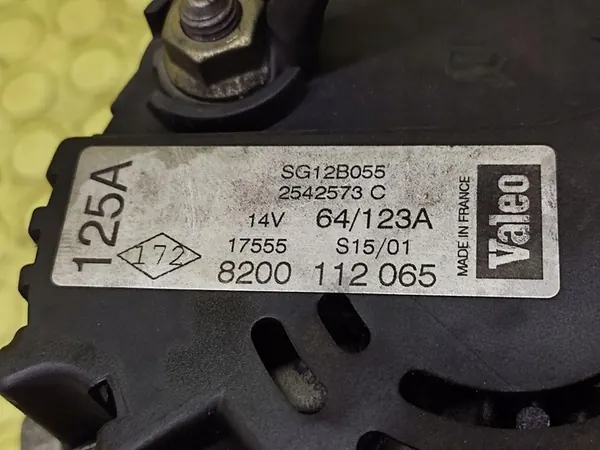 Alternatore RENAULT LAGUNA II 1.8 16V 8200112065 image 5