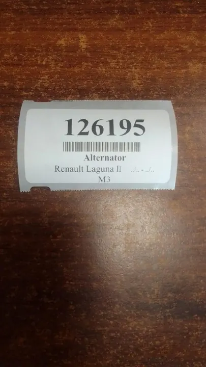 Alternatore RENAULT LAGUNA II 1.8 16V 8200112065 image 7